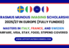 Erasmus Mundus IMAGING Scholarship 2025/27