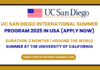 UC San Diego International Summer Program 2025