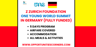 Z Zurich Foundation One Young World Summit