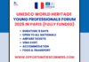 UNESCO World Heritage Young Professionals Forum 2025 in Paris