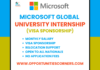 Microsoft Global University Internship 2025