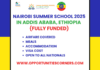 Nairobi Summer School 2025