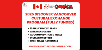 2025 Discover Vancouver Cultural Exchange Program