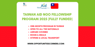 Taiwan AID NGO Fellowship Program