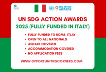 United Nations SDG Action Awards 2026