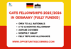 CATS Fellowships 2025/2026