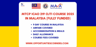 MTCP ICAO 219 OJTI Course 2025