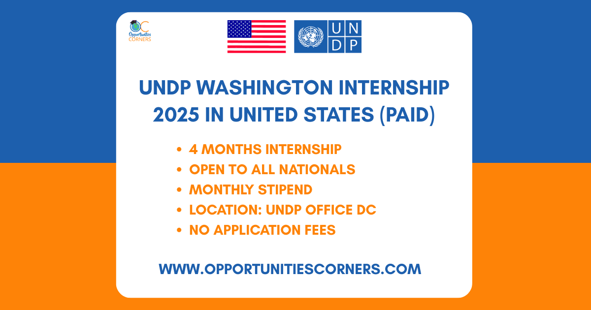 UNDP Washington Internship 2025