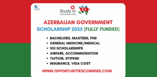 Azerbaijan Government Scholarship 2025