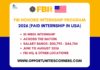 FBI Honors Internship Program 2026