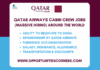 Qatar Airways Cabin Crew Jobs
