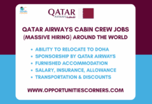 Qatar Airways Cabin Crew Jobs 2025 (Massive Hiring) Qatar Airways Cabin Crew Jobs