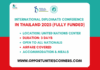 International Diplomats Conference in Thailand 2025