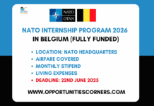 NATO Internship 2027
