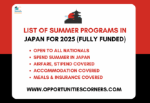 List of Summer Programs in Japan 2026 (Fully Funded) List of Summer Programs in Japan 2026