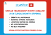 UNITAR Traineeship 2025 in Switzerland