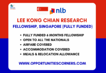 Lee Kong Chian Research Fellowship 2026 in Singapore (Fully Funded) Lee Kong Chian Research Fellowship 2026