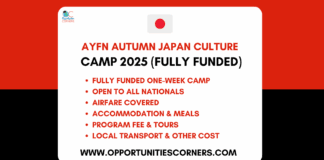 AYFN Autumn Japan Culture Camp 2025