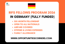 RIFS Fellows Program 2027