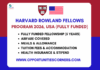 Harvard Rowland Fellows Program 2026