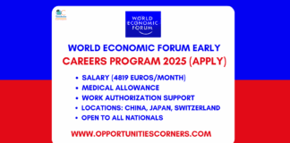 World Economic Forum Early Careers Program 2025