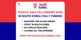 POSCO Asia Fellowship 2026