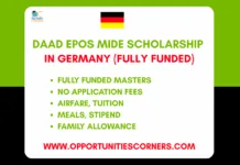 DAAD EPOS MIDE Scholarship 2027