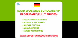 DAAD EPOS MIDE Scholarship 2026
