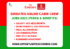 Emirates Airline Cabin Crew Jobs 2025