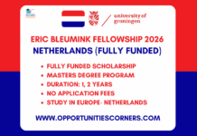 Eric Bleumink Fellowship 2027