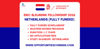 Eric Bleumink Fellowship 2026