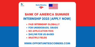 Bank of America Summer Internship 2025