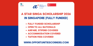 A STAR SINGA Scholarship 2026