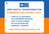UNDP Digital Transformation Internship 2025