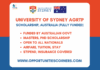 University of Sydney AGRTP Scholarship 2026