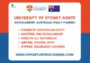 University of Sydney AGRTP Scholarship 2026