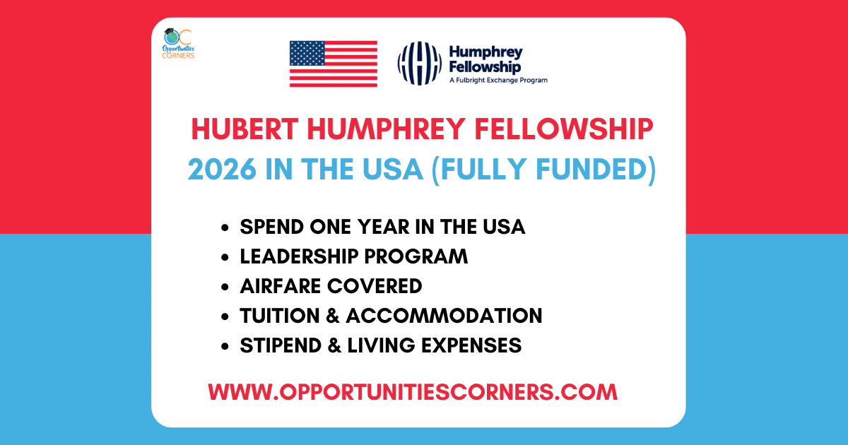Hubert Humphrey Fellowship 2026