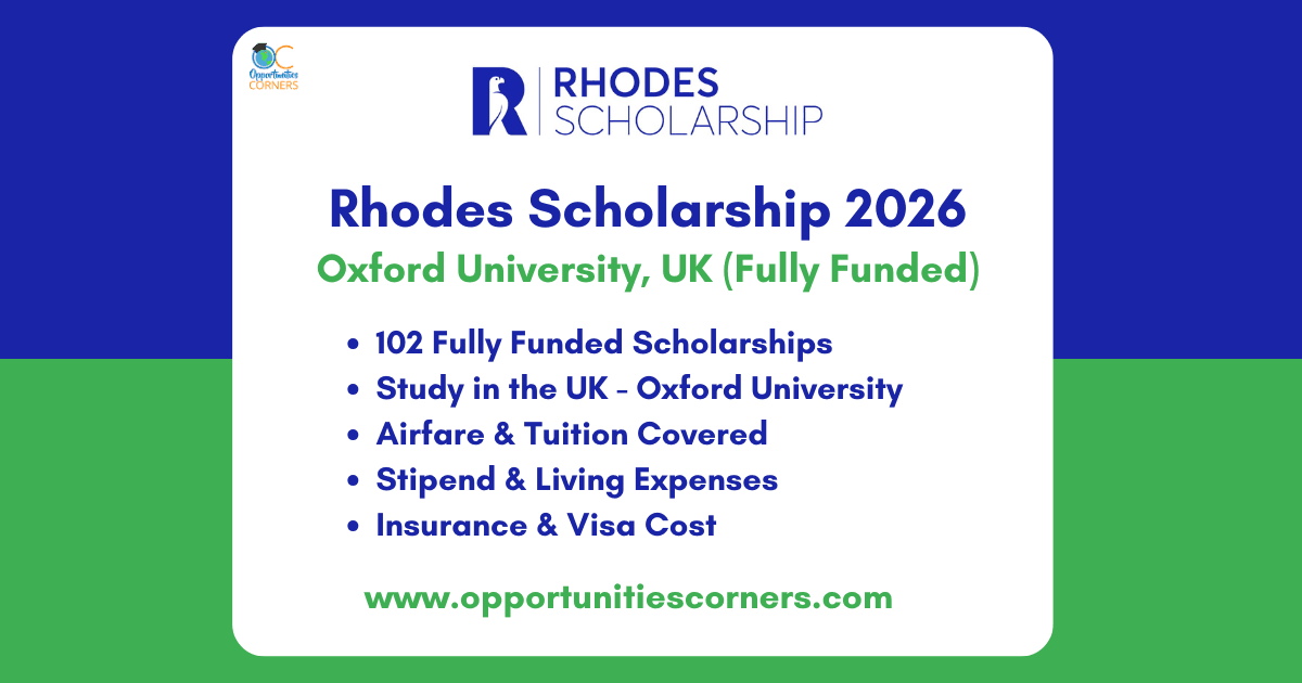 Rhodes Scholarship 2026