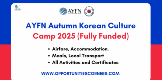 AYFN Autumn Korean Culture Camp 2025