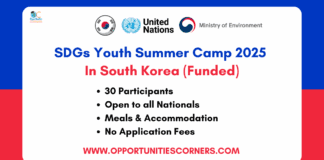 SDGs Youth Summer Camp 2025 in South Korea