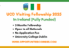 UCD Visiting Fellowship 2025 in Ireland