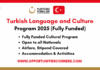 KatipAta Turkish Language and Culture Program 2025