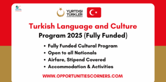 KatipAta Turkish Language and Culture Program 2025