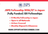 JSPS Fellowship 2026/27 in Japan