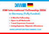 KWI International Fellowship 2026