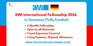 KWI International Fellowship 2026