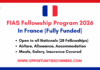 FIAS Fellowship Program