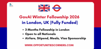 GovAI Winter Fellowship 2026 in London