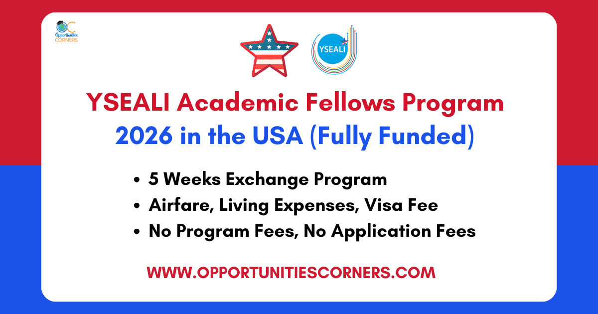 YSEALI Academic Fellows Program 2026