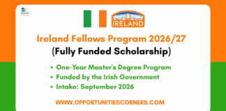 Ireland Fellows Program 2026